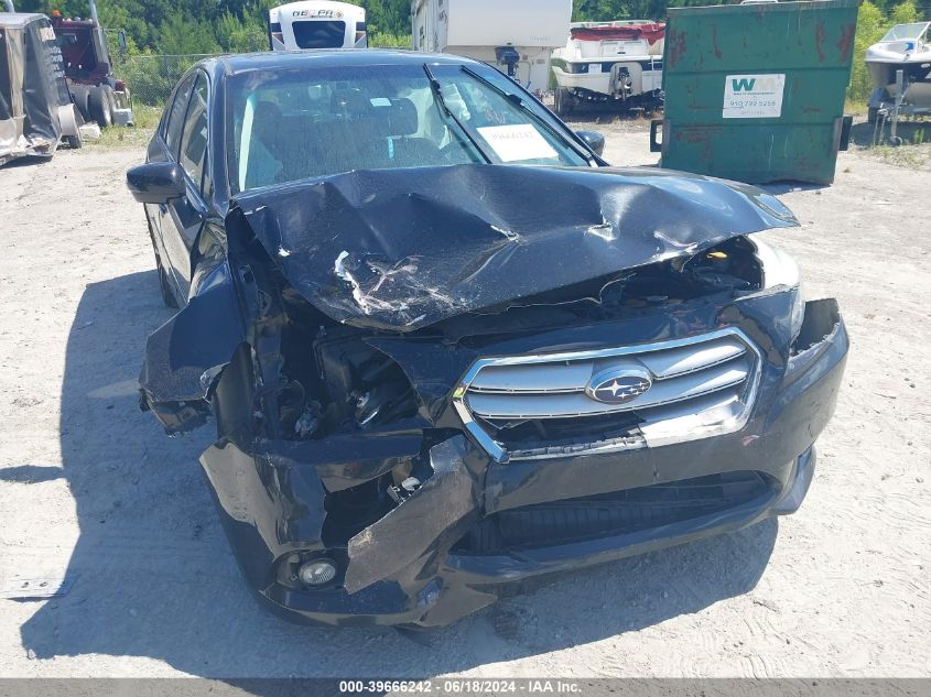 2017 Subaru Legacy 2.5I Limited VIN: 4S3BNAN68H3037904 Lot: 39666242