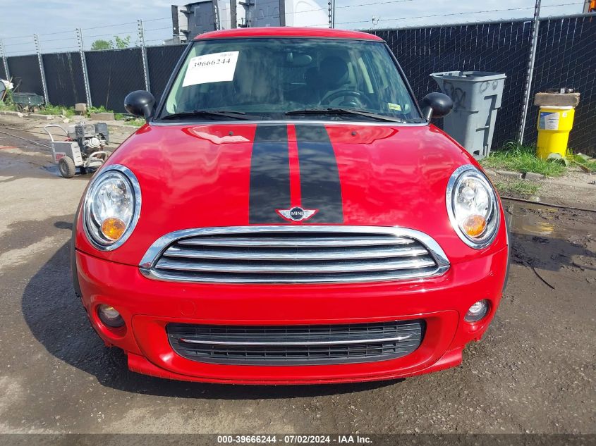 2012 Mini Cooper VIN: WMWSU3C59CT542994 Lot: 39666244