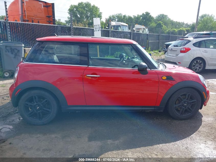 2012 Mini Cooper VIN: WMWSU3C59CT542994 Lot: 39666244