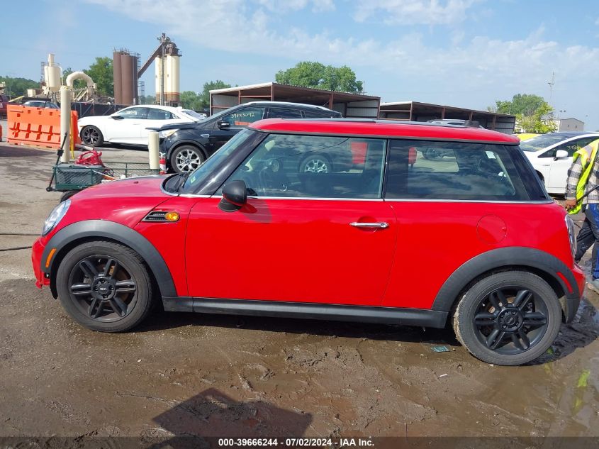 2012 Mini Cooper VIN: WMWSU3C59CT542994 Lot: 39666244