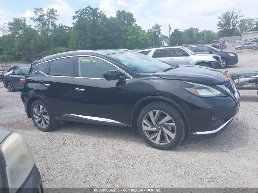 2020 Nissan Murano Sl Intelligent Awd VIN: 5N1AZ2CS9LN161341 Lot: 39666255