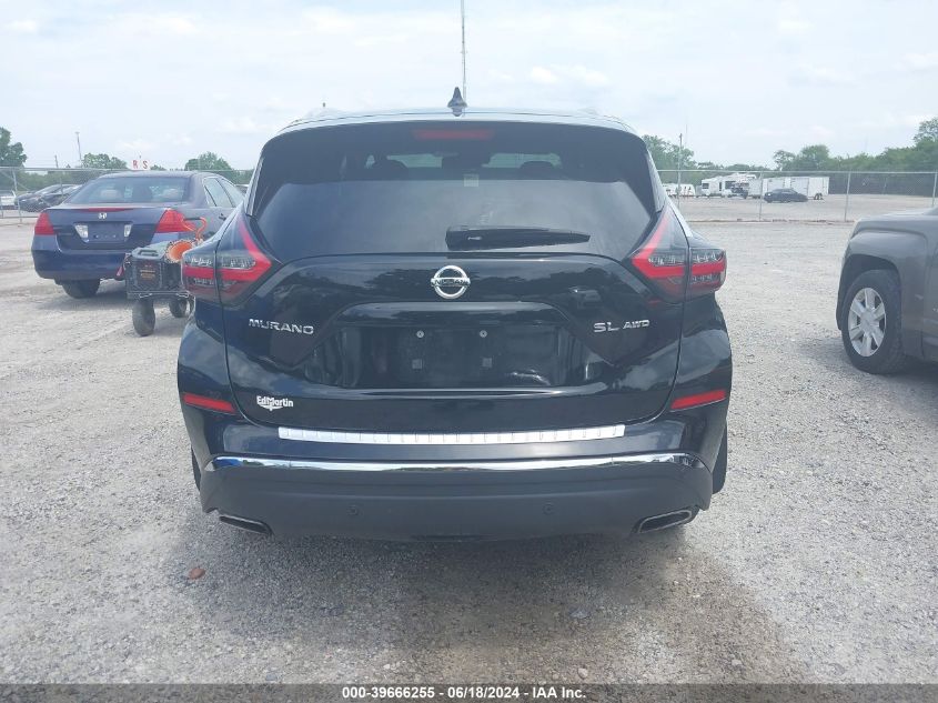 2020 Nissan Murano Sl Intelligent Awd VIN: 5N1AZ2CS9LN161341 Lot: 39666255