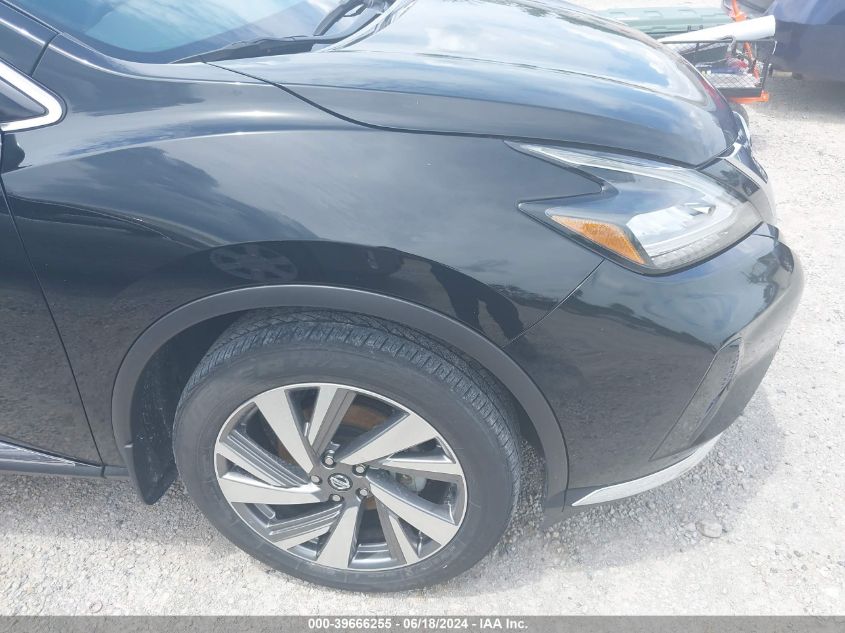 2020 Nissan Murano Sl Intelligent Awd VIN: 5N1AZ2CS9LN161341 Lot: 39666255