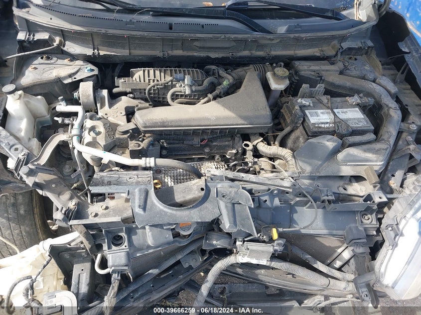 2017 Nissan Rogue Sv VIN: KNMAT2MV9HP606977 Lot: 39666259