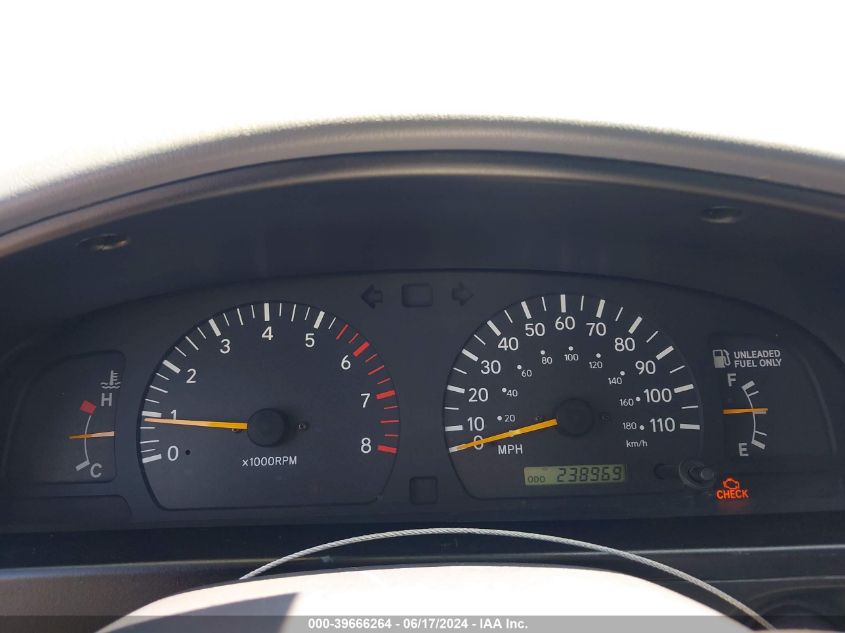 1999 Toyota Tacoma Prerunner V6 VIN: 4TASN92N9XZ465093 Lot: 39666264