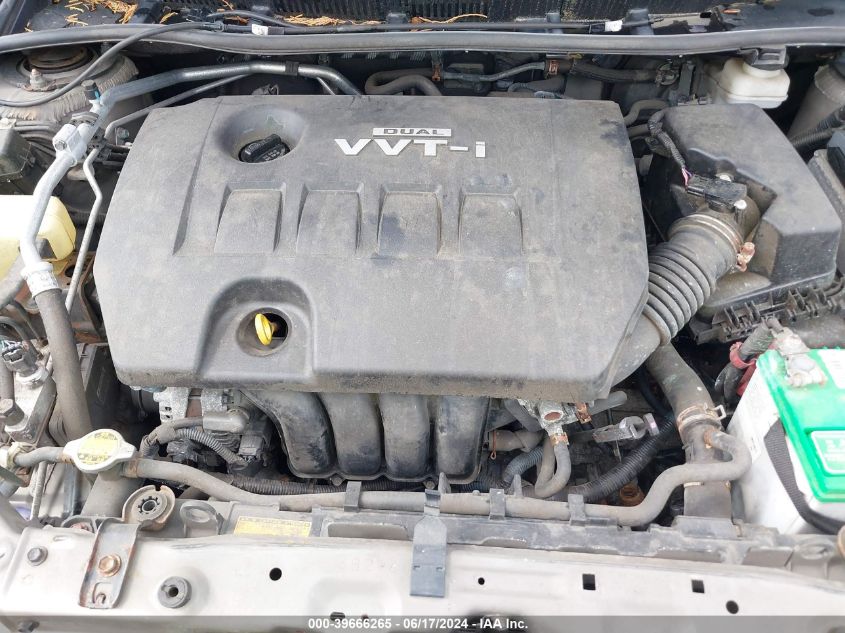 2010 Toyota Corolla Le VIN: 1NXBU4EE0AZ339193 Lot: 39666265