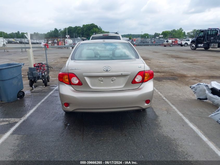2010 Toyota Corolla Le VIN: 1NXBU4EE0AZ339193 Lot: 39666265