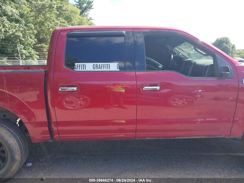 2018 Ford F-150 Xlt VIN: 1FTEW1EG4JFC25892 Lot: 39666274