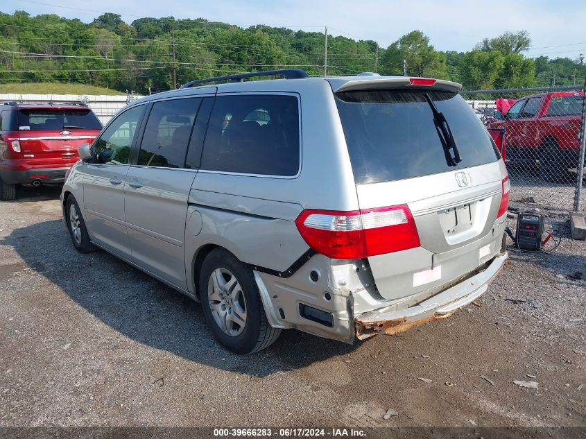 2005 Honda Odyssey Exl VIN: 5FNRL38795B116453 Lot: 39666283