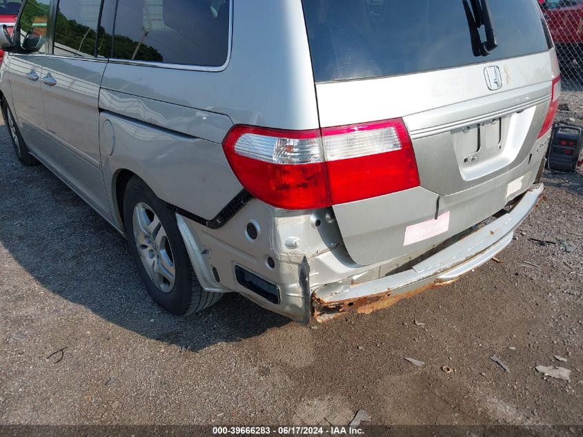 2005 Honda Odyssey Exl VIN: 5FNRL38795B116453 Lot: 39666283