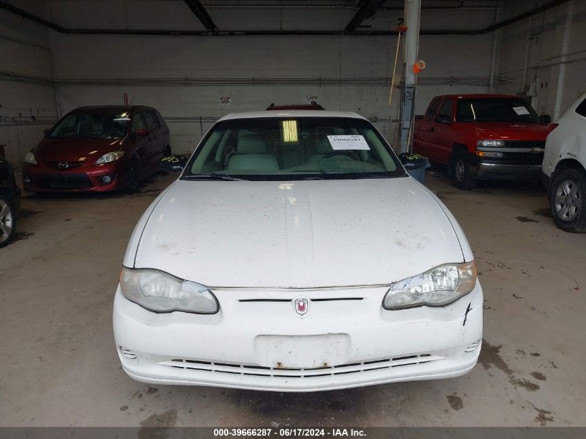 2004 Chevrolet Monte Carlo Ls VIN: 2G1WW12EX49314895 Lot: 39666287