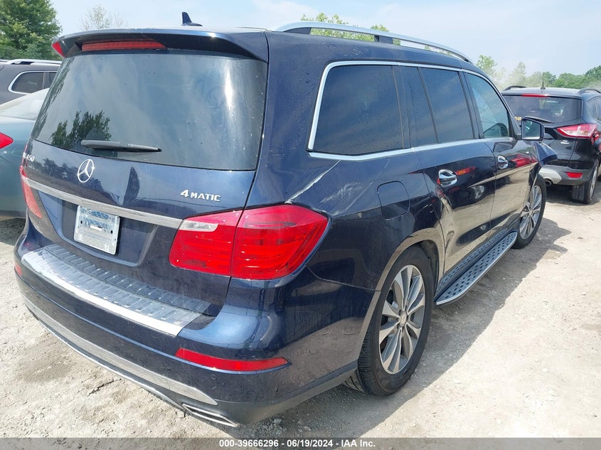 2015 Mercedes-Benz Gl 450 4Matic VIN: 4JGDF6EE4FA505528 Lot: 39666296