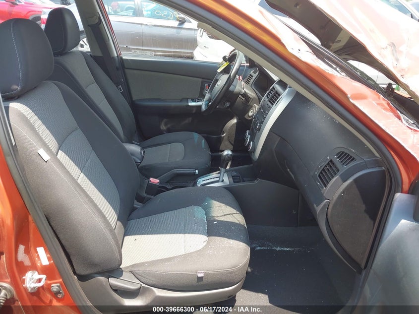 2008 Kia Spectra5 Sx VIN: KNAFE162685016306 Lot: 39666300