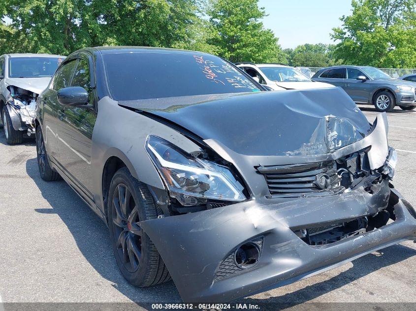 2013 Infiniti G37X VIN: JN1CV6AR1DM756954 Lot: 39666312