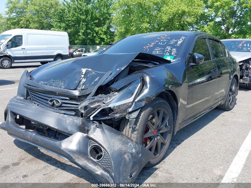 2013 Infiniti G37X VIN: JN1CV6AR1DM756954 Lot: 39666312