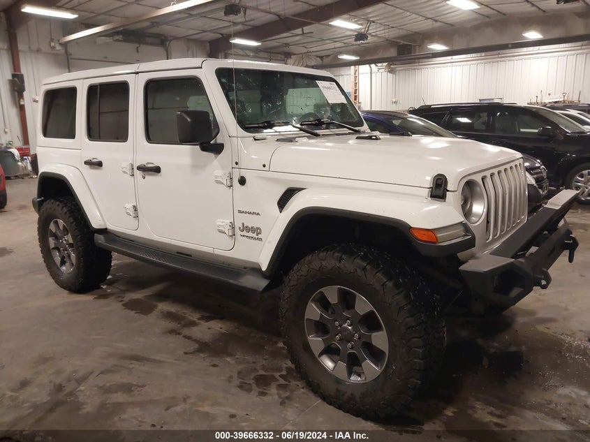 2018 JEEP WRANGLER UNLIMITED SAHARA 4X4 - 1C4HJXEG3JW166588