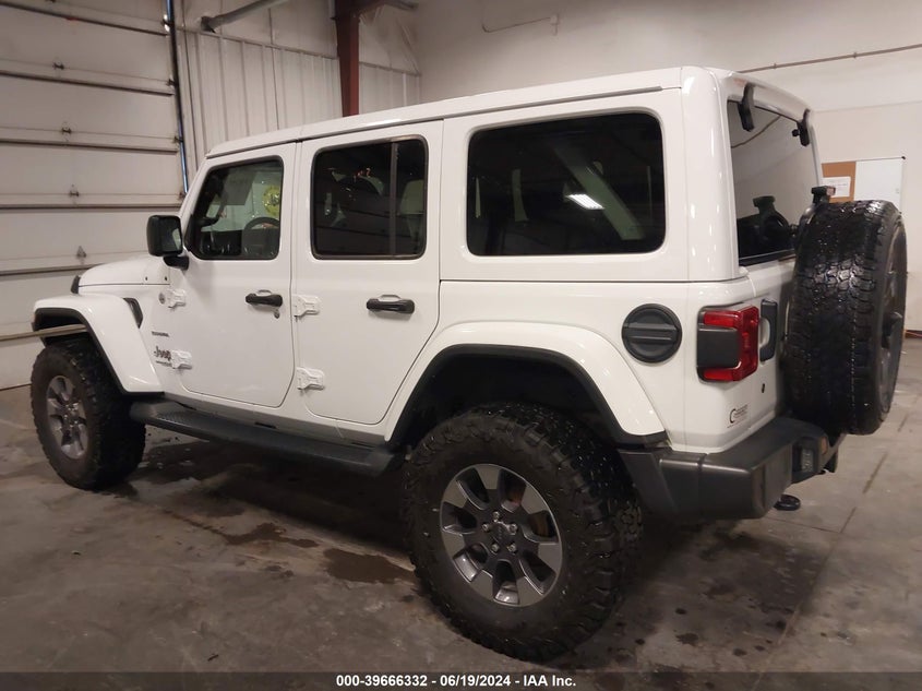 2018 JEEP WRANGLER UNLIMITED SAHARA 4X4 - 1C4HJXEG3JW166588