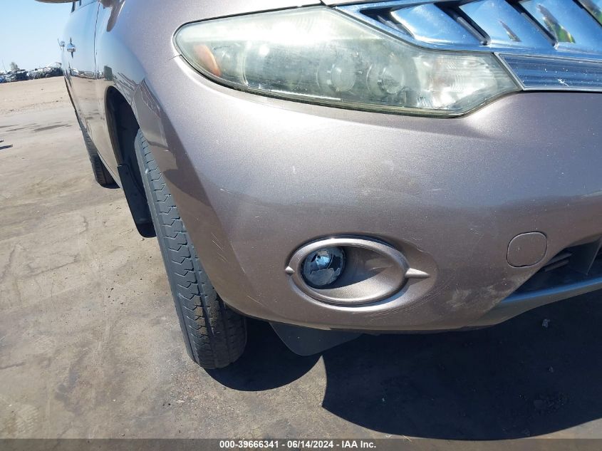 2009 Nissan Murano Le VIN: JN8AZ18WX9W120816 Lot: 39666341