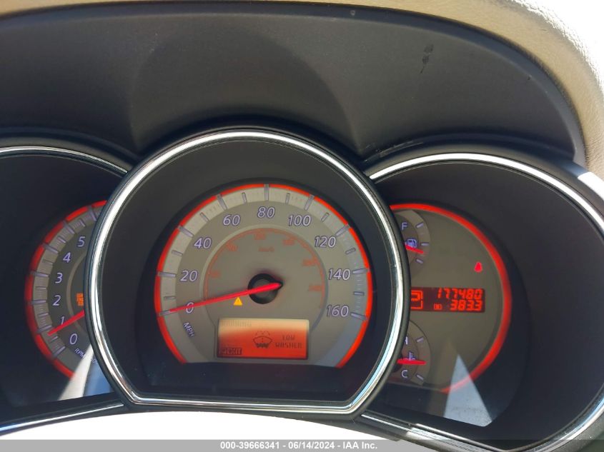 2009 Nissan Murano Le VIN: JN8AZ18WX9W120816 Lot: 39666341