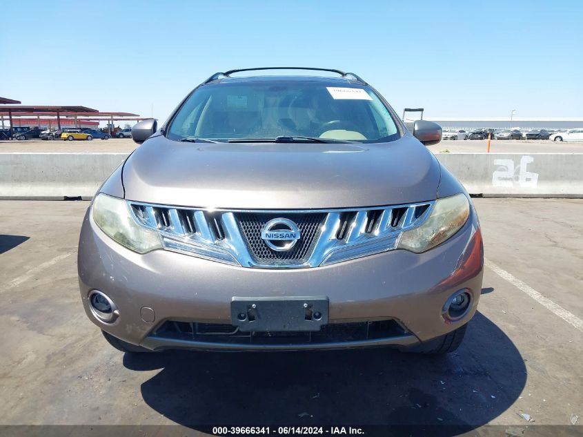 2009 Nissan Murano Le VIN: JN8AZ18WX9W120816 Lot: 39666341