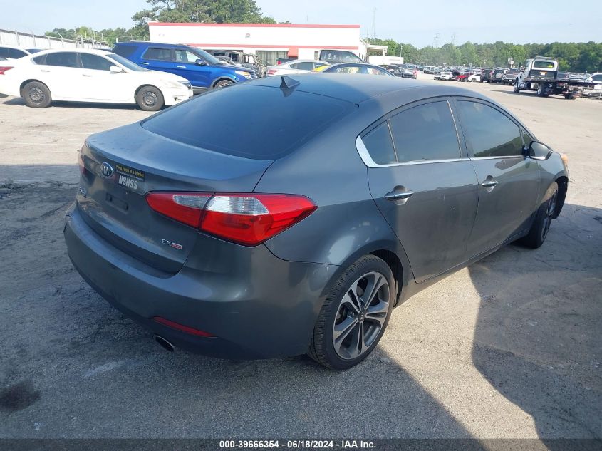 2014 Kia Forte Ex VIN: KNAFX4A8XE5077225 Lot: 39666354