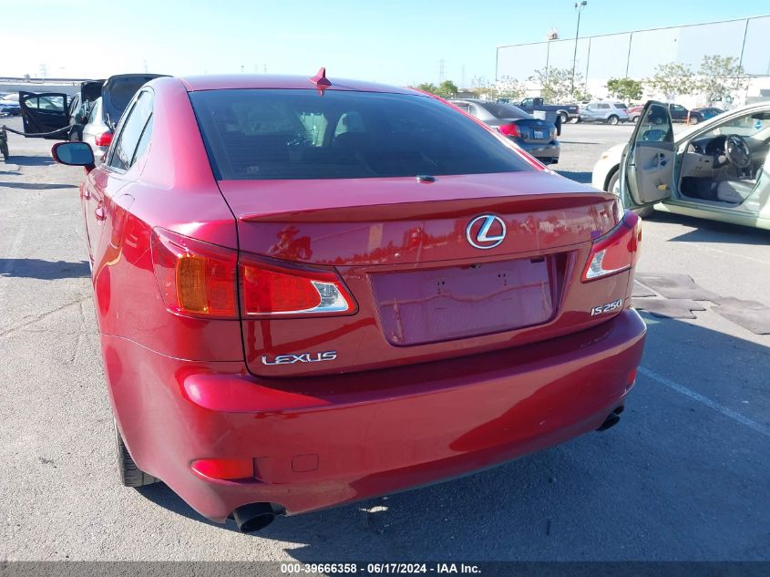 2009 Lexus Is 250 250 VIN: JTHBK262895103673 Lot: 39666358