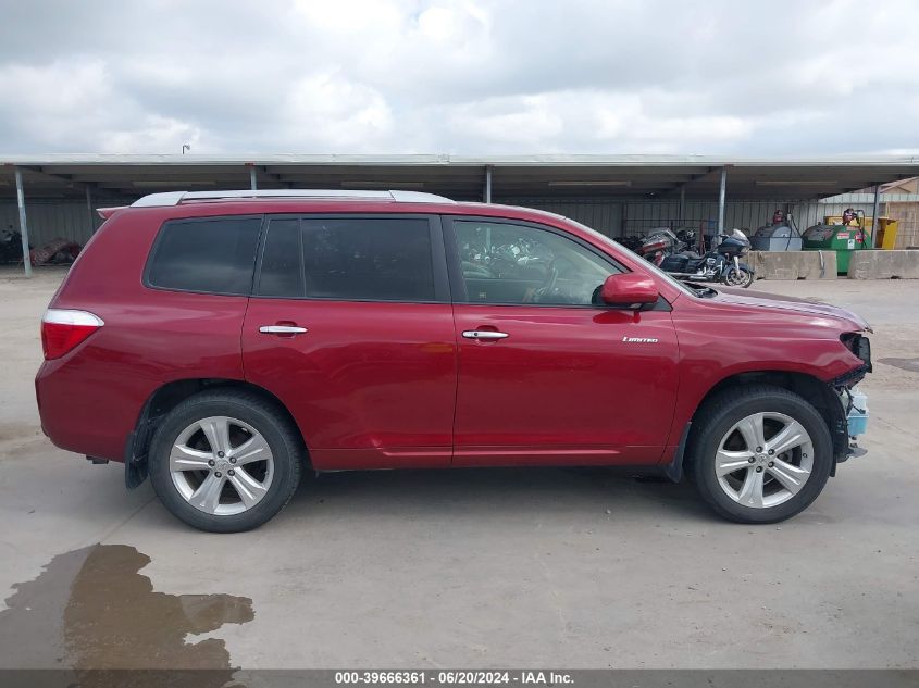 2008 Toyota Highlander Limited VIN: JTEES42A582055312 Lot: 39666361