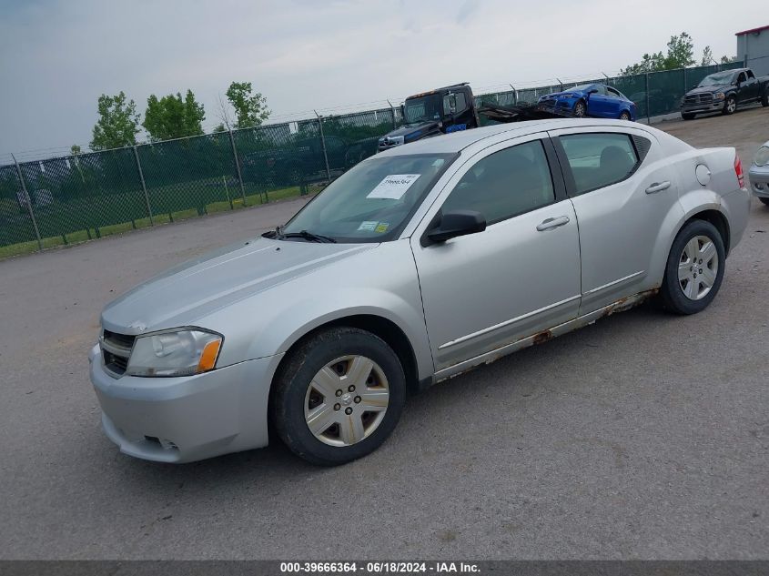 2008 Dodge Avenger Se VIN: 1B3LC46J18N252660 Lot: 39666364