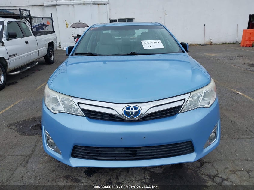 2012 Toyota Camry Hybrid Xle VIN: 4T1BD1FK0CU050045 Lot: 39666368