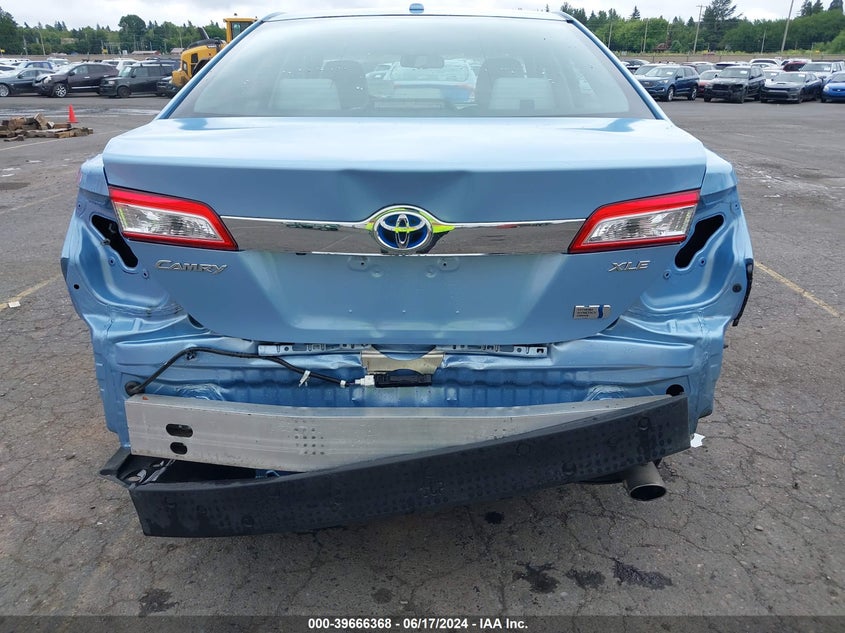 2012 Toyota Camry Hybrid Xle VIN: 4T1BD1FK0CU050045 Lot: 39666368