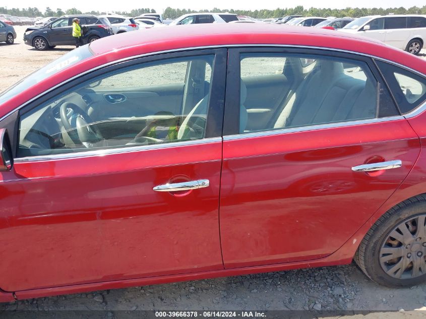 2013 Nissan Sentra Sv VIN: 3N1AB7AP9DL673996 Lot: 39666378