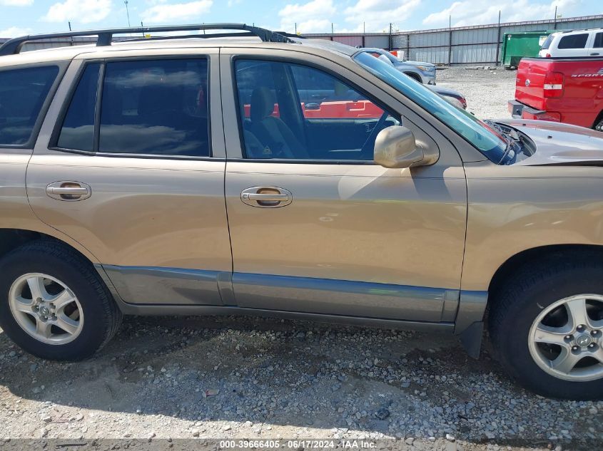 2004 Hyundai Santa Fe VIN: KM8SB12B74U690587 Lot: 39666405