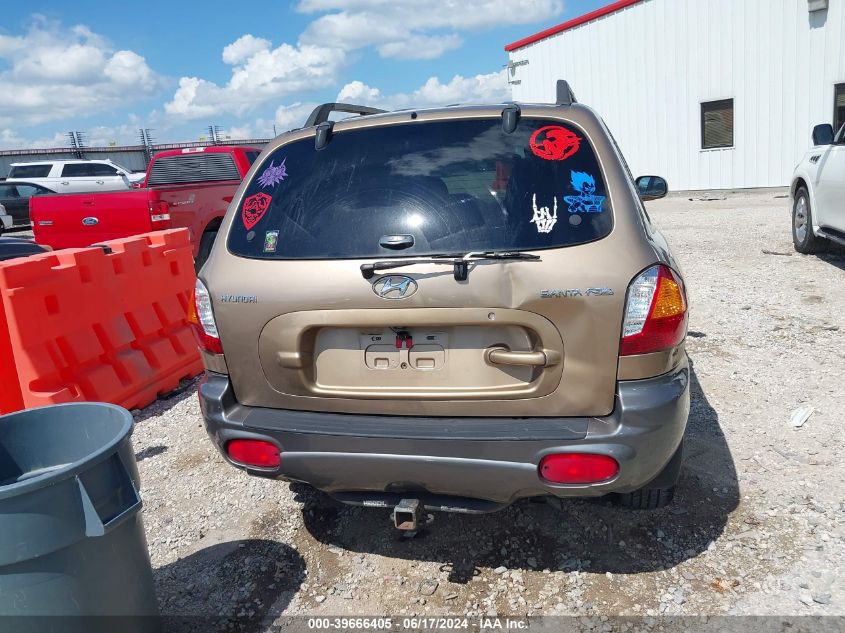 2004 Hyundai Santa Fe VIN: KM8SB12B74U690587 Lot: 39666405