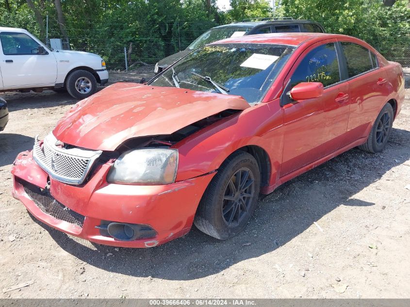 2011 Mitsubishi Galant Es VIN: 4A32B2FF3BE020529 Lot: 39666406