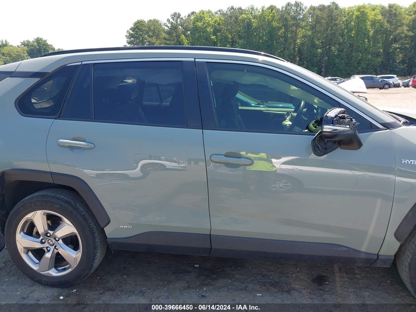 2021 TOYOTA RAV4 HYBRID XLE PREMIUM - JTMB6RFV3MD044717