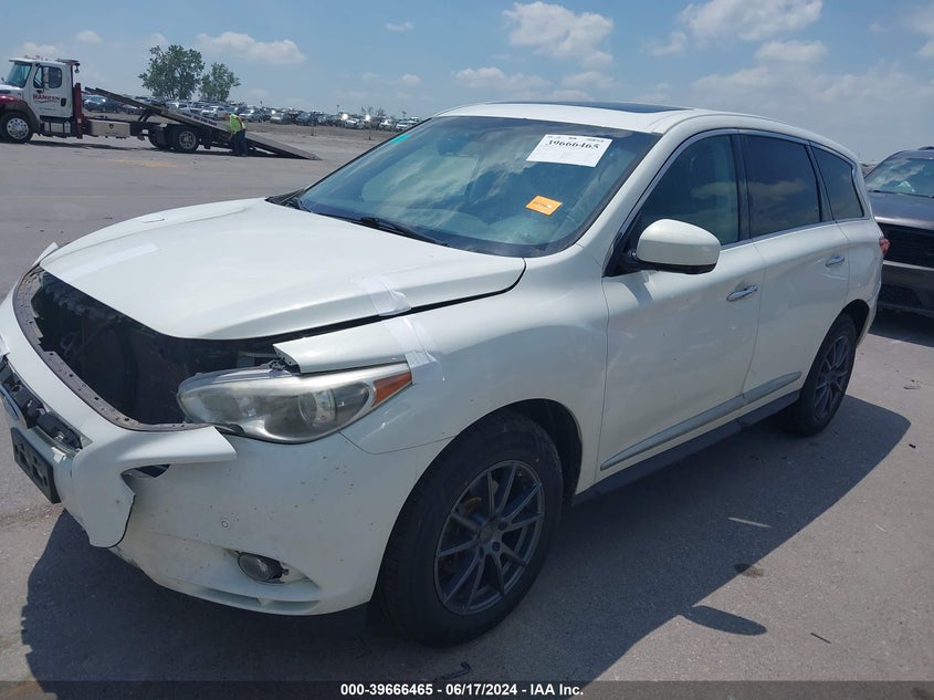 2013 Infiniti Jx35 VIN: 5N1AL0MM8DC307800 Lot: 39666465