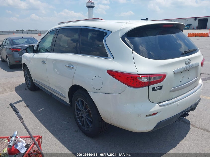 2013 Infiniti Jx35 VIN: 5N1AL0MM8DC307800 Lot: 39666465