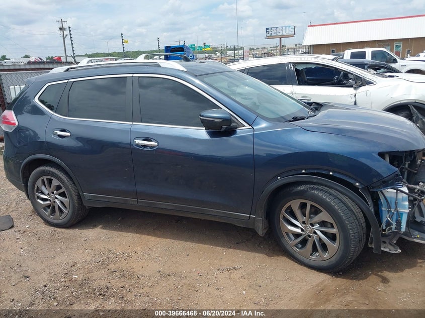 2015 Nissan Rogue Sl VIN: 5N1AT2MT5FC900262 Lot: 39666468