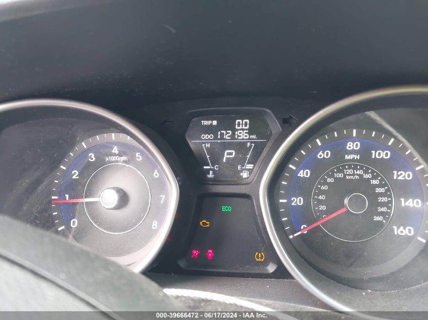 2012 Hyundai Elantra Gls VIN: 5NPDH4AE0CH134011 Lot: 39666472