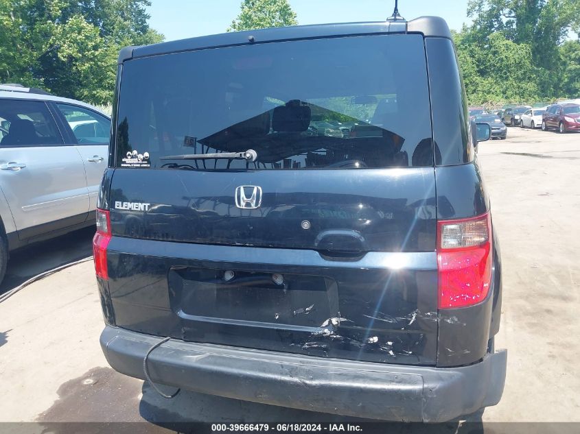 2006 Honda Element Ex-P VIN: 5J6YH27776L019494 Lot: 39666479