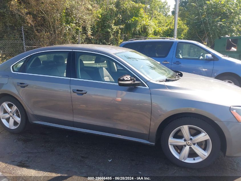 2014 Volkswagen Passat 1.8T Se VIN: 1VWBT7A32EC035353 Lot: 39666485