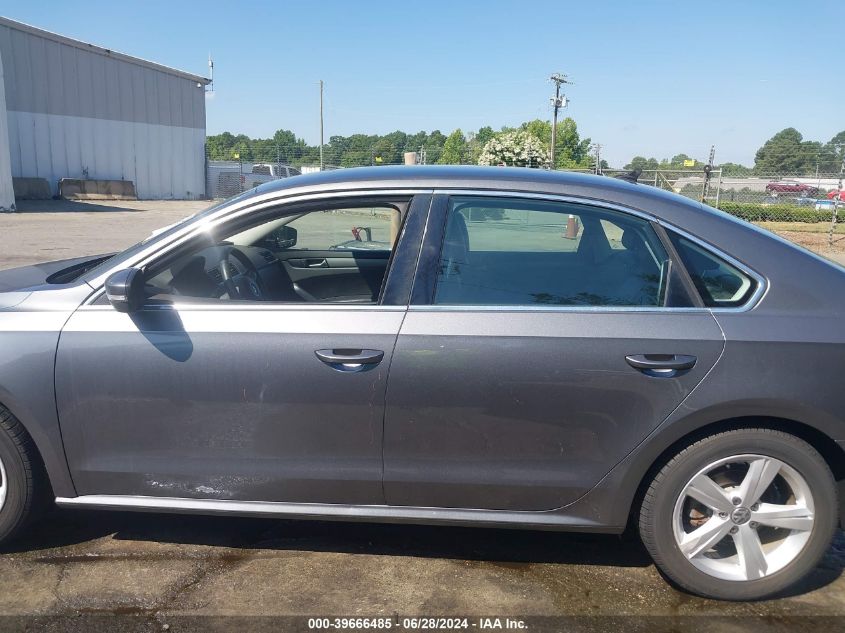 2014 Volkswagen Passat 1.8T Se VIN: 1VWBT7A32EC035353 Lot: 39666485