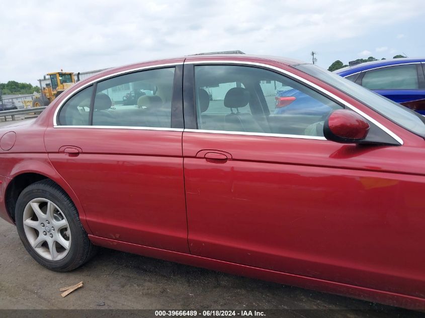 2006 Jaguar S-Type 4.2L V8 VIN: SAJWA01B96HN59971 Lot: 39666489