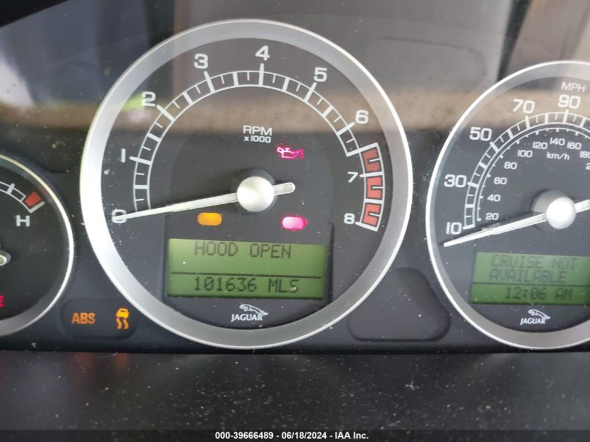 2006 Jaguar S-Type 4.2L V8 VIN: SAJWA01B96HN59971 Lot: 39666489