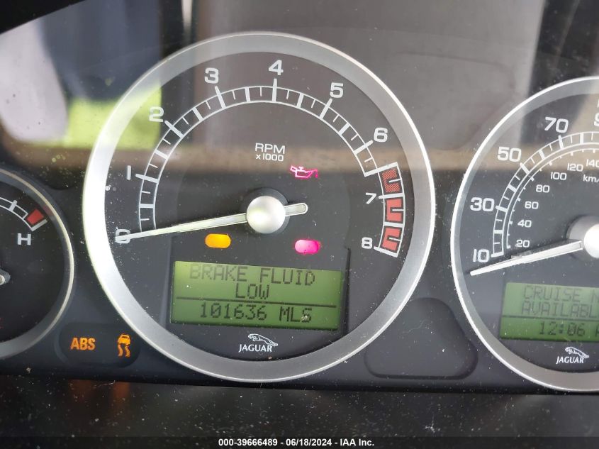 2006 Jaguar S-Type 4.2L V8 VIN: SAJWA01B96HN59971 Lot: 39666489