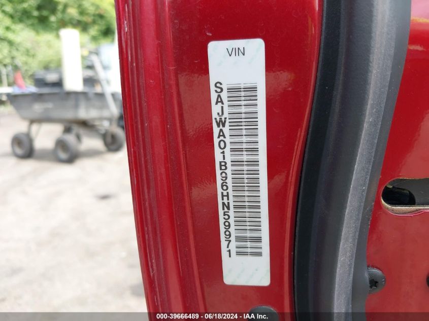 2006 Jaguar S-Type 4.2L V8 VIN: SAJWA01B96HN59971 Lot: 39666489