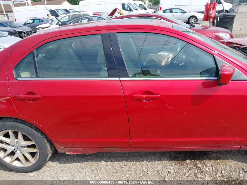 2011 Ford Fusion Sel VIN: 3FAHP0JA6BR333964 Lot: 39666499