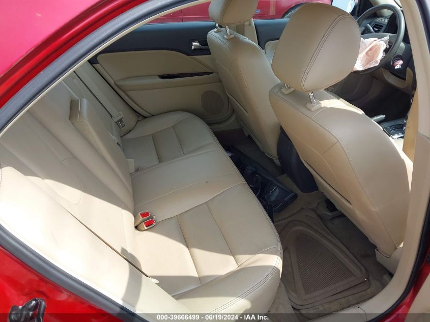 2011 Ford Fusion Sel VIN: 3FAHP0JA6BR333964 Lot: 39666499