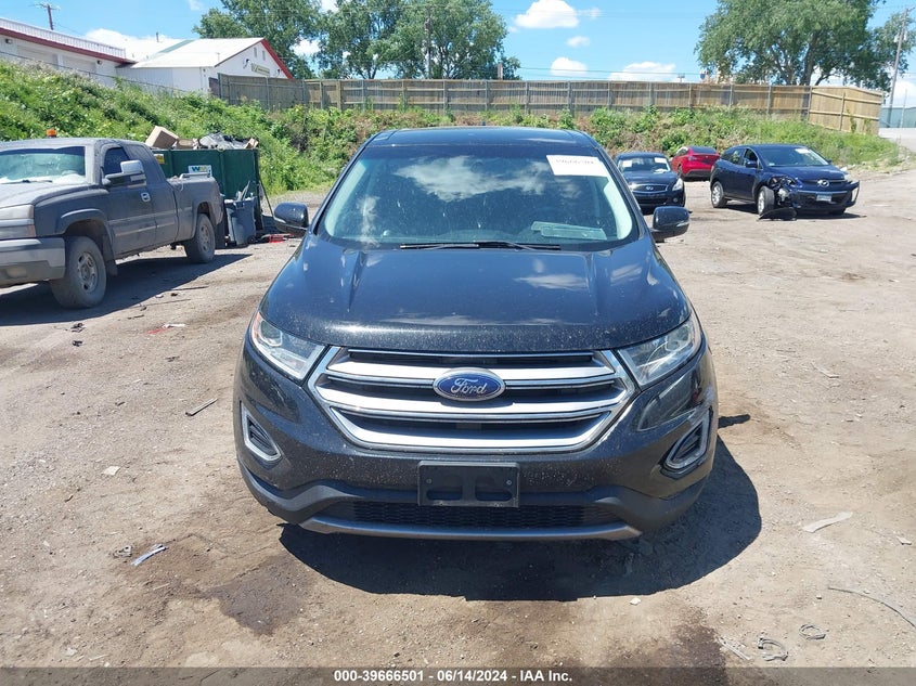 2015 Ford Edge Titanium VIN: 2FMTK4K93FBB48110 Lot: 39666501