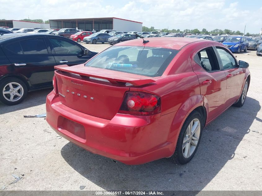 2014 Dodge Avenger Se VIN: 1C3CDZAG3EN154752 Lot: 39666517